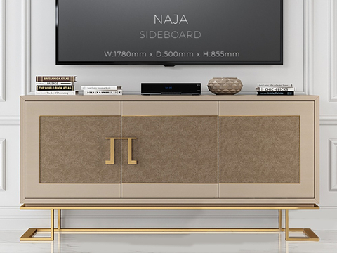 Affordable Luxury Style TV Cabinet