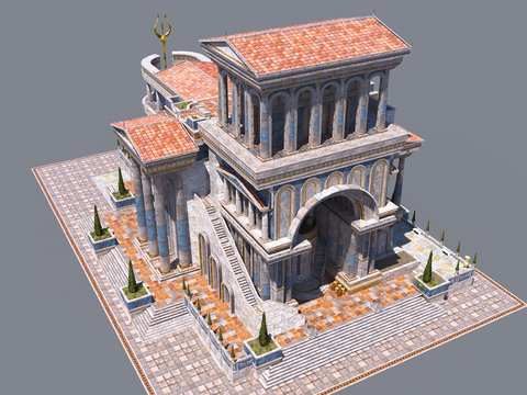 Myth Building Legends Building Games Building Myth Square Temple