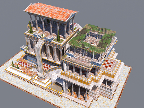 Myth Building Legends Building Games Building Myth Square Temple