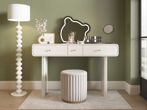 Cream Style Dressing Table