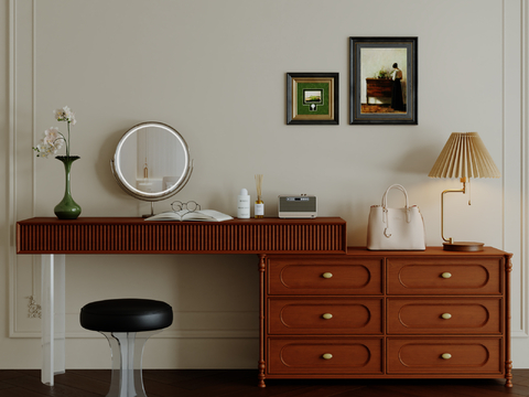 French Vintage Dresser Makeup Table