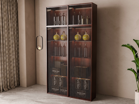 American Wine Cabinet