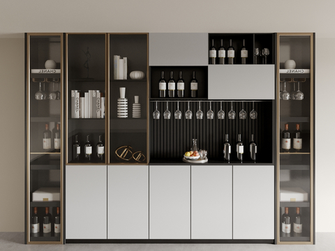 Modern Wine Cabinet Sideboard