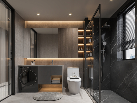 Modern Toilet Bathroom