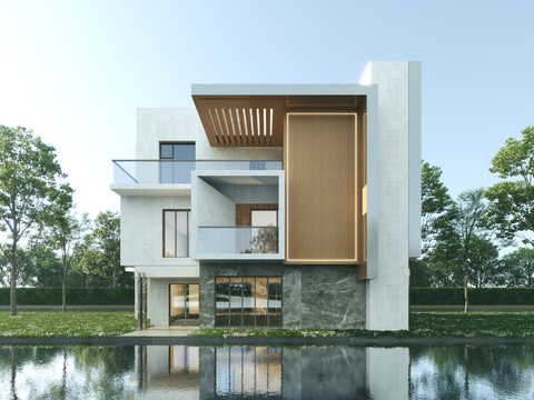 Modern single-family villa