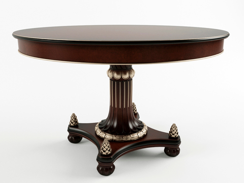 American Dining Table Round Dining Table