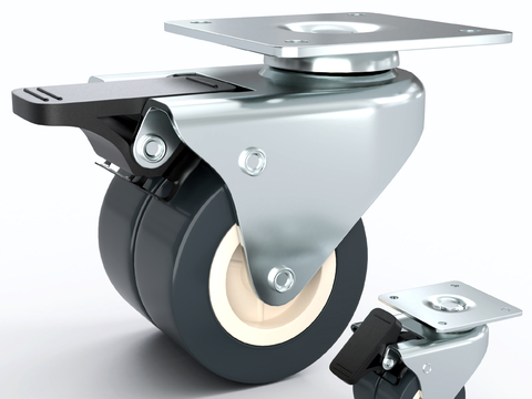 Steel universal wheel wheel roller caster