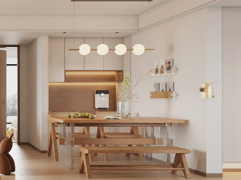 Log Style DiningRoom