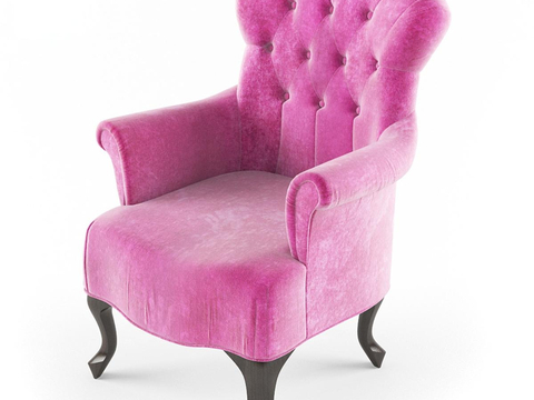 Kare Design European-style Pink Sofa Chair Multiplayer Sofa