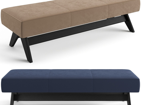 Modern footrest bed end stool