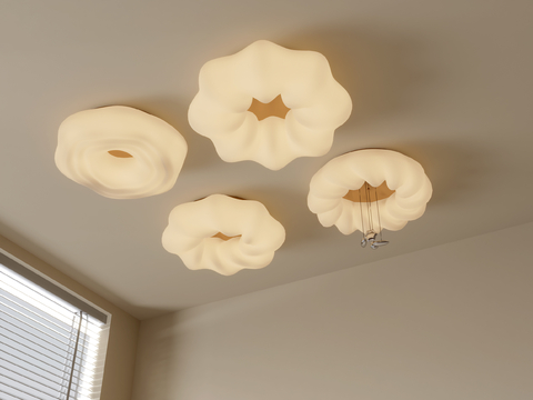 Cream Style ceiling lamp bedroom lamp