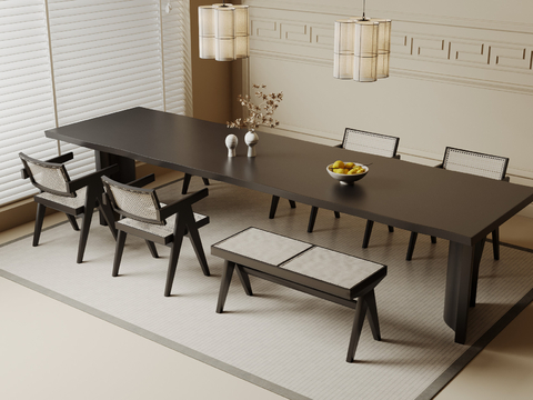 Quiet Wind Dining Table and Chair