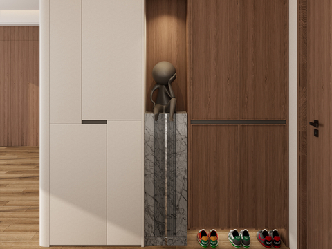 Entrance Shoe Cabinet Partition Shoe Cabinet