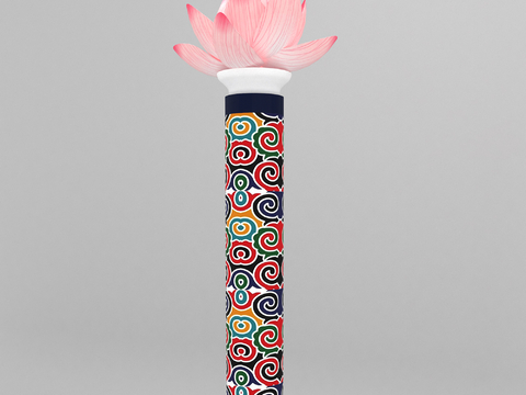 Chinese lotus street lamp outdoor lamp