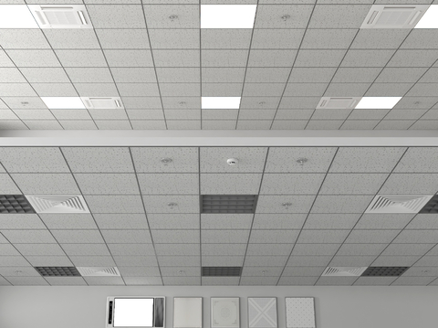 Mineral wool board ceiling integrated ceiling ceiling