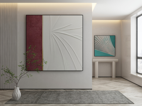 Modern Texture Painting Decorative Painting