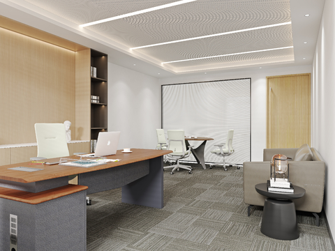 Modern General Manager Office Leadership Office