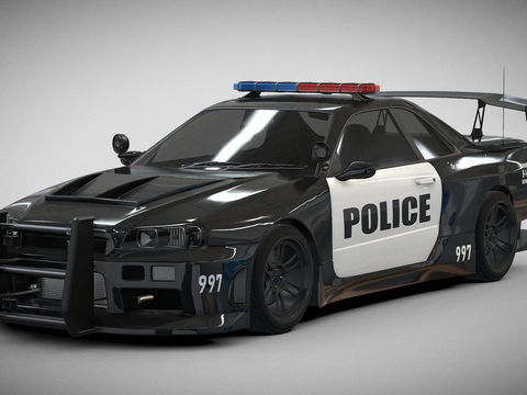 GT-RR34 Police Car