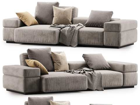 modern fabric sofa double sofa