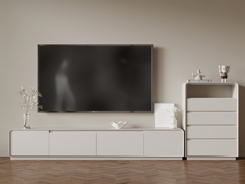 Modern TV Cabinet Bucket Cabinet