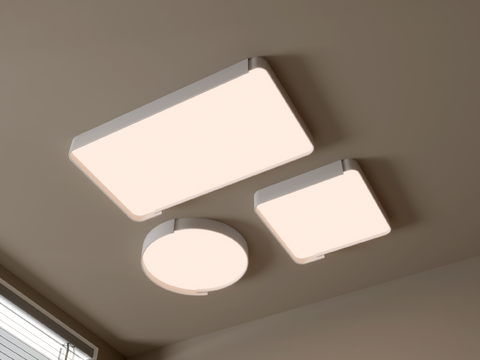 Bedroom lamp Geometric ceiling lamp