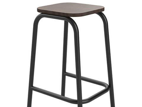 Nordic Simple Bar Chair Stool Bar Stool