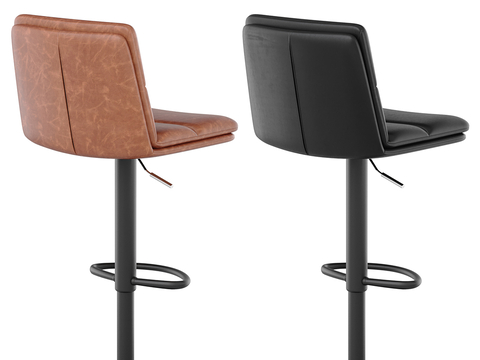 Modern Leather Chair Bar Chair