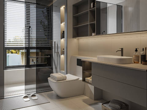 Modern Toilet Bathroom