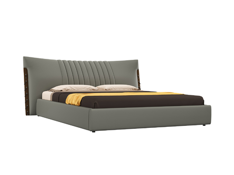 Italian Affordable Luxury Style Double Bed