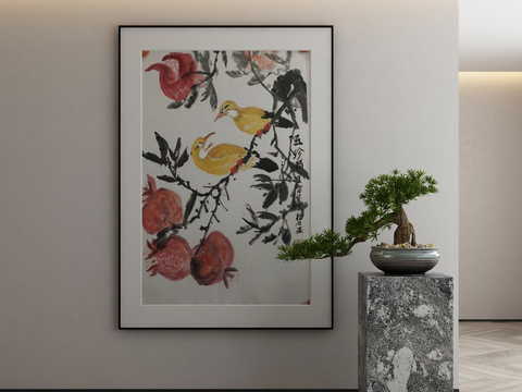 New Chinese Decorative Painting Flower and Bird Painting