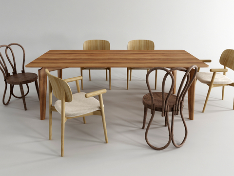 Nordic Dining Table and Chair Bar Dining Table