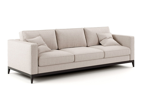 Modern Simple Double Sofa Sofa