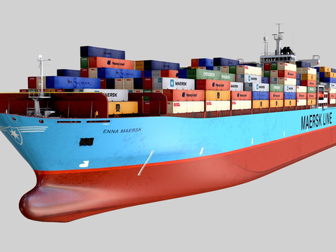 Maersk Container Ship Cargo Ship