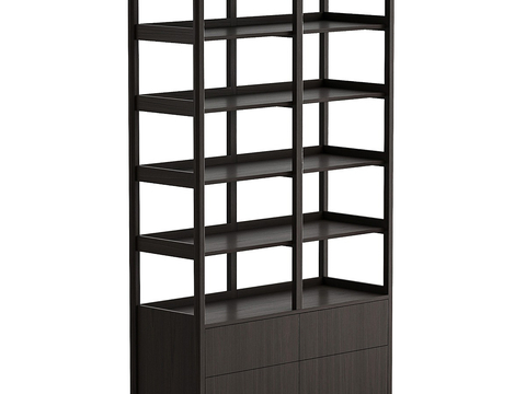 Modern Simple Decorative Cabinet Bookshelf