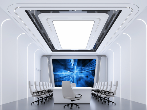 Modern Technology Conference Room