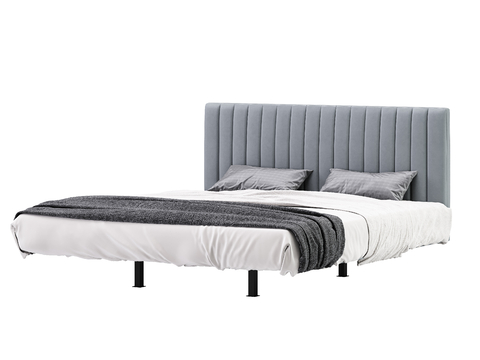 Affordable Luxury Style Double Bed Suspension Bed