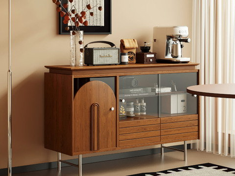 Antique Sideboard Entrance Cabinet