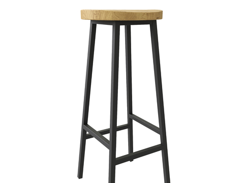 Nordic Simple Bar Stool