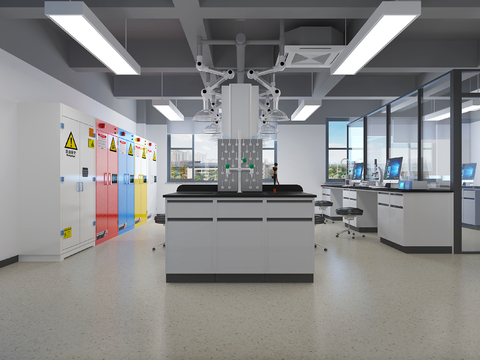 Chemical Laboratory Physical and Chemical Room