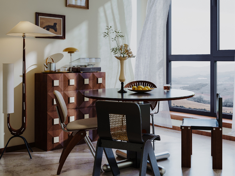 Mid-century Style DiningRoom