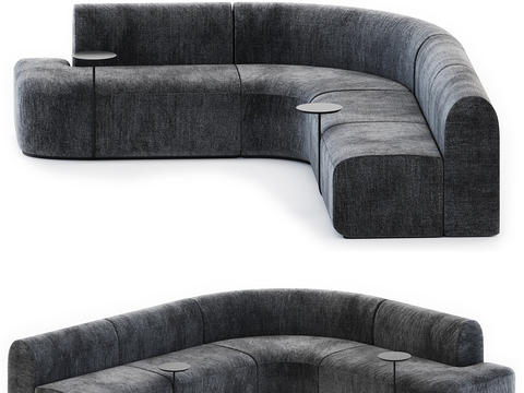 Booth Sofa Curved Sofa