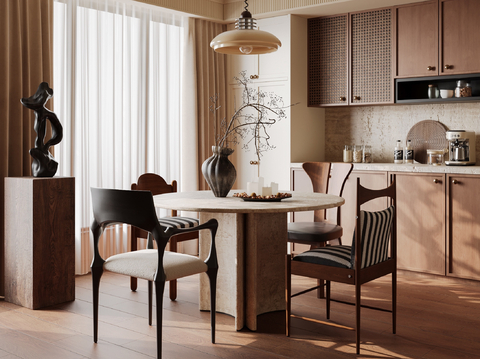 Mid-century Style DiningRoom