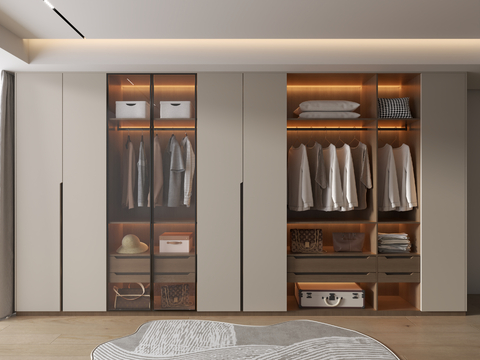 Modern wardrobe