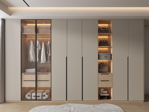 Modern wardrobe