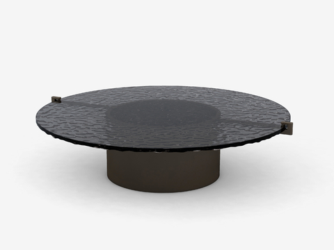 Meigaomei Modern Glass Coffee Table