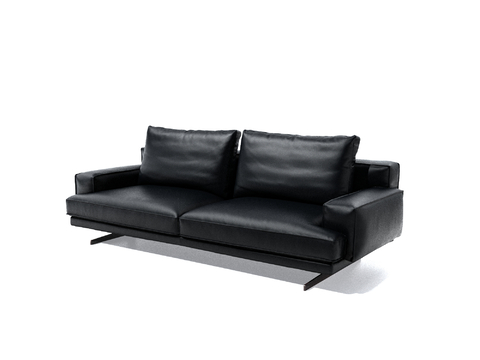 MGM Modern Leather Double Sofa