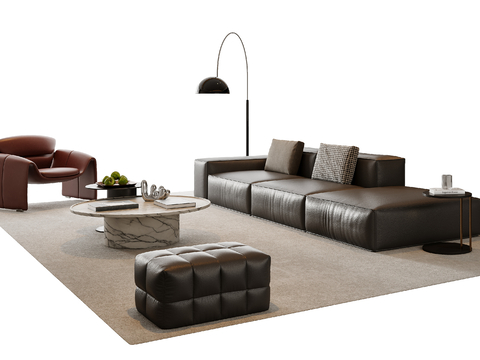 Italian Sofa Coffee Table Sectional Sofa