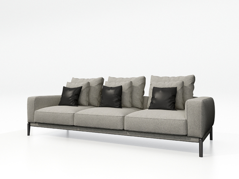 Megaomei Modern Multiplayer Sofa Couch