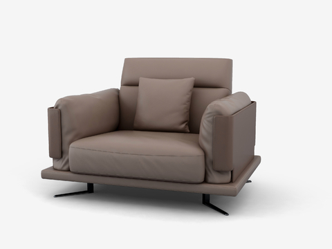 MGM Modern Single Sofa