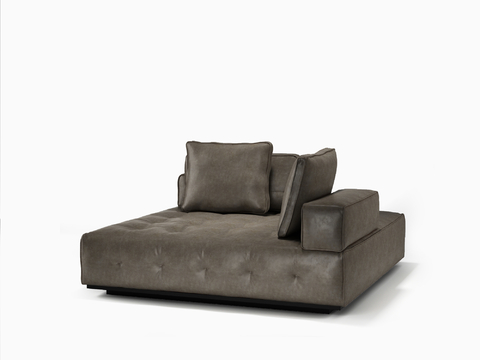 Megaomei modern single armrest sofa